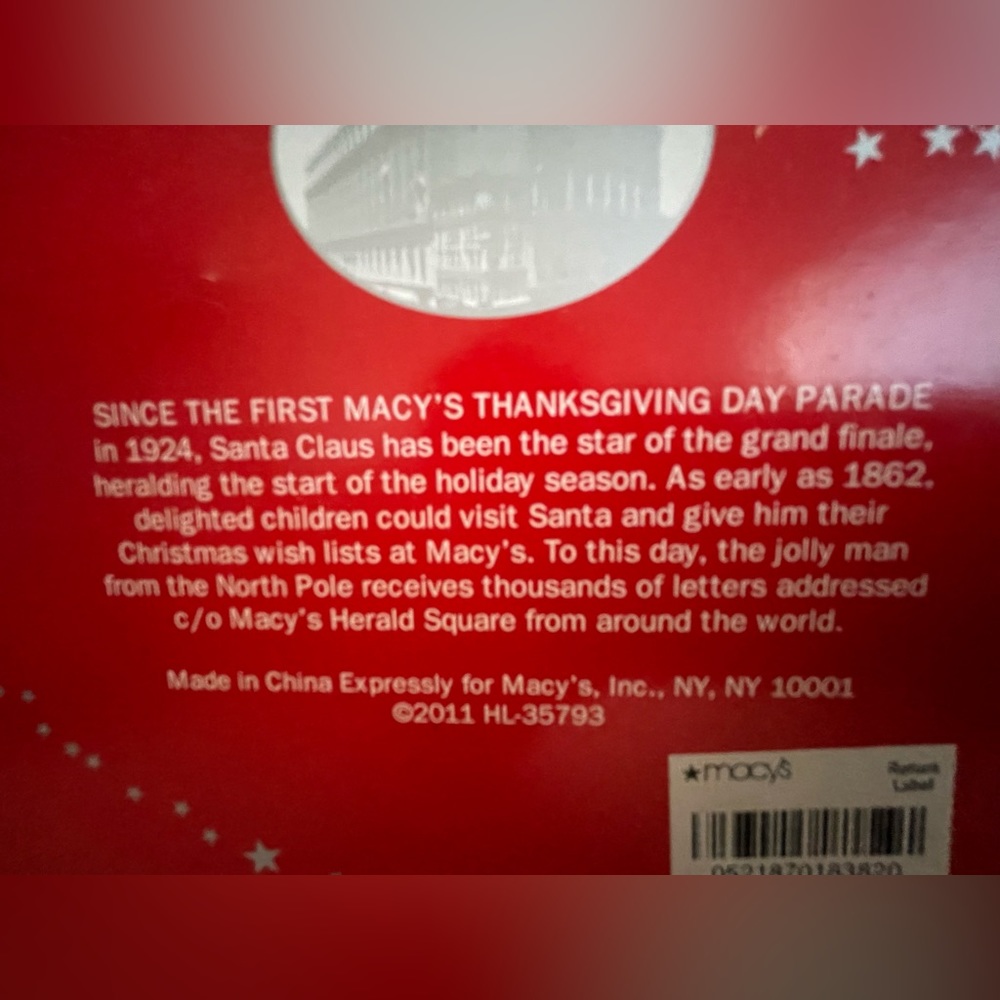Macy’s glass Christmas ornaments! - Picture 8 of 8
